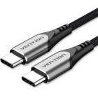 Cablu de date / adaptor Vention USB-C Male la USB-C Male, 1 m, Black