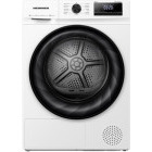 Uscator de rufe Heinner HHPD-H90FRA++, Pompa de caldura, 9 kg, Clasa D, Iluminare interioara, Alb