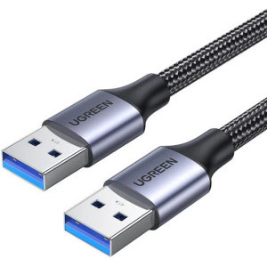 Cablu periferice Ugreen US373 USB tip A 3.2 Gen 1 Male la USB tip A 3.2 Gen 1 Male, 2 m, Negru