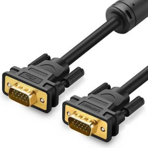 Cablu video Ugreen VG101 VGA Male - VGA Male, 5 m, Negru