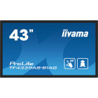 Monitor LED IIyama Smart ProLite TF4339AS-B1AG Touchscreen 42.5 inch UHD IPS 8 ms 60 Hz