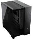 Carcasa Corsair 6500X Black/Obsidian Aluminum