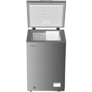 Heinner HCF-HM100CSE++, 98 L, Clasa E, Sistem convertibil racire / congelare, Control electronic, Argintiu