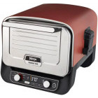 Ninja Cuptor electric Woodfire OO101EU, 2400W, Rosu/Argintiu
