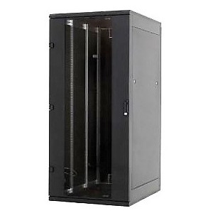 TRITON RMA-42-A61-BAX-N1 42U, Stand alone, 600 x 1000, Glass door, Panouri laterale detasabile, Negru
