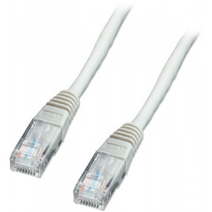 Inter-Tech CAT5e  Patch Cable UTP 10m Grey
