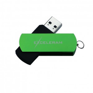 Exceleram P2 32GB USB 3.0 Green/Black