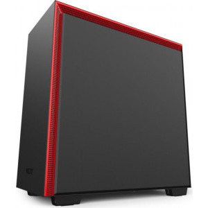NZXT H710 Matte Black/Red