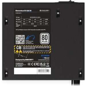 ENDORFY Elementum E5, 80+, 550W