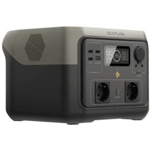 EcoFlow Power Station River 2 Max, statie portabila stocare energie, 1000W, 512Wh