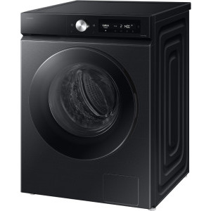 Samsung WD90DB7B85GBU4, Bespoke AI, Spalare 9 kg, Uscare 6 kg, 1400 RPM, Clasa D, Digital Inverter, SpaceMax, AI EcoBubble, AI Wash, AI Energy, QuickDrive, Hygiene Steam, Air Wash, Dozare automata detergent, Negru