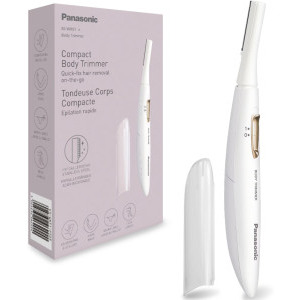 Aparat de tuns Panasonic Trimmer Panasonic ES-WR51-P503, compact si portabil pentru corp; cap pivotant flexibil si delicat cu pielea, lame otel inoxidabil si rotunjite pe margini, roz