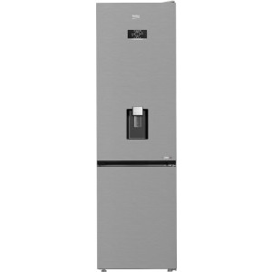 Combina frigorifica Beko B5RCNA405HDXB, 355 L, Clasa D, No Frost, ProSmart Inverter, HarvestFresh, AeroFlow, MaxStore, Dozator apa, 203 cm, Inox