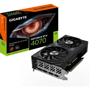 新品　Gigabyte GeForce RTX 4070 WINDFORCE Placa video GIGABYTE GeForce RTX 4070 WINDFORCE OC V2 12GB GDDR6