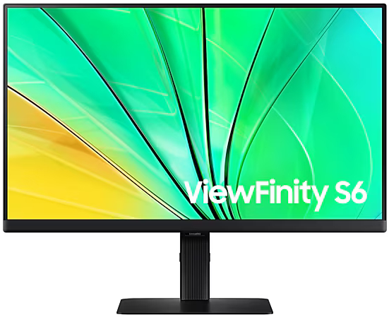 Monitor LED Samsung ViewFinity S6 LS24D600EAUXEN 23.8 inch QHD IPS 5 ms 100 Hz HDR