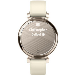 Garmin Lily 2, 35mm Cream Gold/Coconut