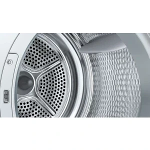 Bosch WRB247CNBY, Pompa de caldura, 9 lg, Clasa A, AutoDry, Smart Dry, Air Max Dry, Cool Dry, Speed Perfect Plus, Self Cleaning Condenser, Home Connect, Iluminare interioara, Alb