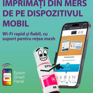 Epson EcoTank L5390, InkJet CISS, Color, Format A4, Retea, Wi-Fi, Fax