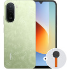 Smartphone Xiaomi Redmi A7 Pro, 128GB, 4G RAM, Dual SIM, 4G, Tri-Camera, Palm Green + Woven Strap Ring Stand