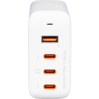 Incarcator retea Aukey PA-B7S, 3x USB-C, 1x USB, Quick Charge 100 W, White