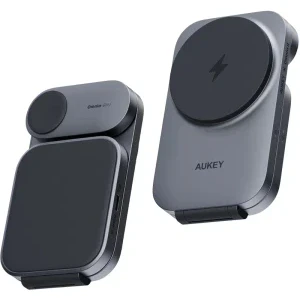 Aukey LC-MC312, Qi2 30 W, Grey