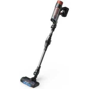 Rowenta X-Force Flex Animal 10.80 RH7A75E0, vertical, 300W, 0.44L, Negru/Portocaliu