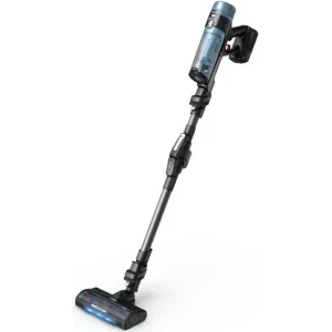 Rowenta X-Force Flex 10.80 Aqua RH7AD5E0, vertical cu mop, 300W, 0.44L, Negru/Albastru
