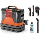 Aspirator Rowenta Clean It Hot & Cold IN7011F0, cu spalare, 1150W, 1.5L, Portocaliu/Gri