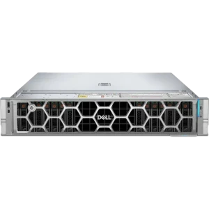 DELL PowerEdge R7715 2U, Procesor AMD EPYC™ 9135 3.65GHz, 64GB RDIMM RAM, 1x 480GB SATA SSD, PERC H965i, 12x Hot Plug LFF