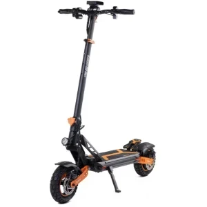KuKirin Trotineta electrica G2 Max, Putere 1000 W, Autonomie 80 km, Viteza max 55 km/h, Greutate max 120 kg, Roti 10 inch, Negru