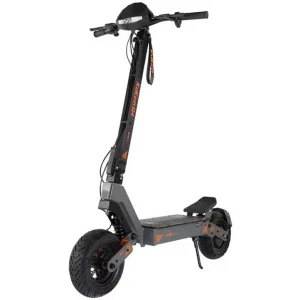 KuKirin Trotineta electrica G4, Putere 2000 W, Autonomie 75 km, Viteza max 70 km/h, Greutate max 120 kg, Roti 11 inch, Negru