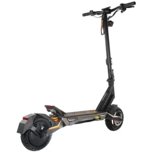 KuKirin Trotineta electrica T3, Putere 800 W, Autonomie 58 km, Viteza max 45 km/h, Greutate max 120 kg, Roti 10 inch, Negru