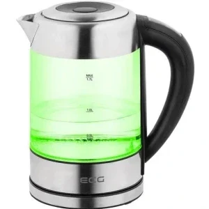 ECG RK1777, 2200W, 1.7L, Inox/Negru