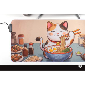 QwertyKey Lucky Neko Ramen RGB