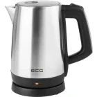 Fierbator ECG RK1742, 2200W, 1.7L, Inox/Negru