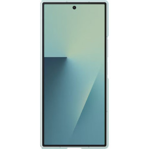 Samsung Protectie pentru spate Silicone Green Mint pentru Galaxy Z Fold 7