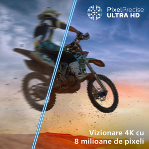 Philips Smart TV 55PUS8001/12 Seria PUS8001/12 139cm 4K UHD HDR Ambilight pe 3 laturi