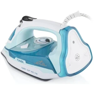 ETA Fier de calcat Tiara II 0269, 2200W, 40g/min, Alb/Albastru