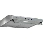 Hota Tornado decorativa Biza 10, Putere de absorbtie 500 m3/h, 3 trepte, Clasa A+++, 60 cm, Inox