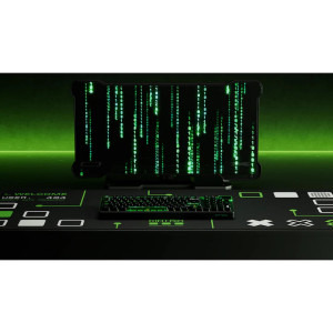 QwertyKey 100 Matrix RGB Black Tactil Prelubrifiat V2 Switch Mecanica