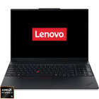 Laptop Lenovo 16'' ThinkPad E16 Gen 4, WUXGA IPS, Procesor AMD Ryzen™ AI 5 330 (8M Cache, up to 4.50 GHz), 16GB DDR5, 512GB SSD, AMD Radeon 820M, Linux, Black