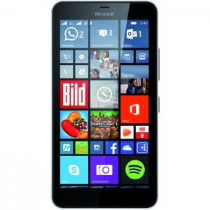 Microsoft Lumia 640 XL, Quad Core, 8GB, 1GB RAM, Dual SIM, 3G, White