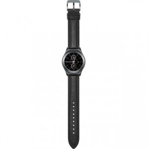 Samsung Gear S2 Classic, curea piele negru
