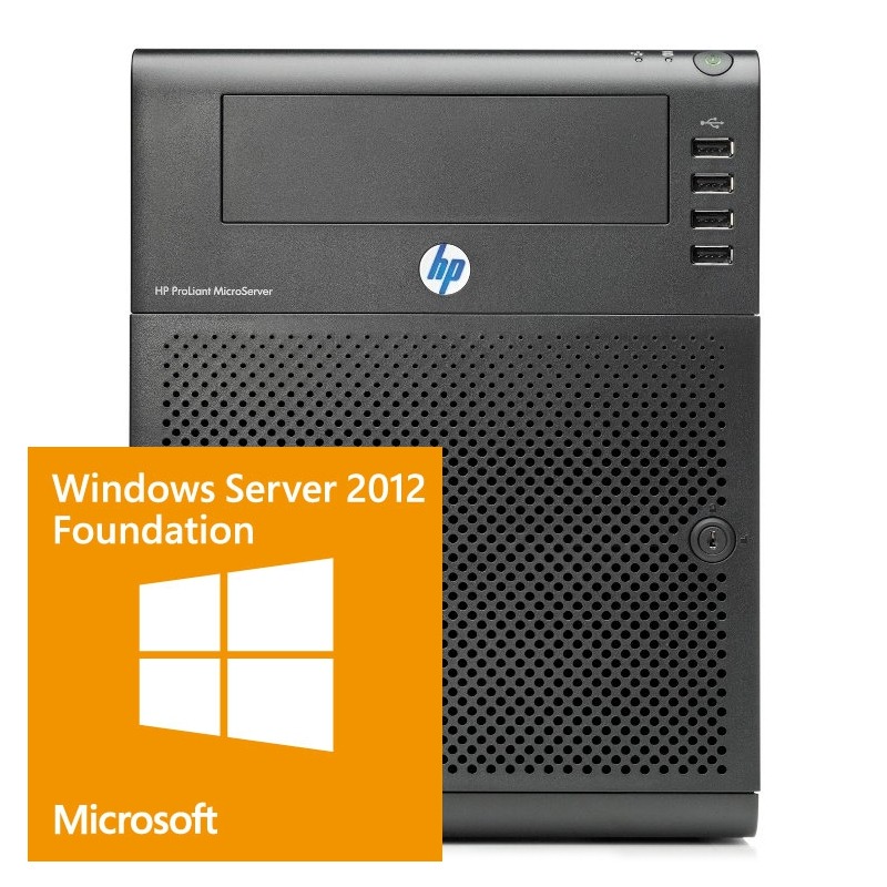 Server HP ProLiant MicroServer Gen7, AMD Turion II Neo N54L, 2GB DDR3 ...