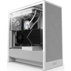 NZXT　H５　FLOW （２０２４）White 中古 Carcasa NZXT H5 Flow (2024) White - PC Garage