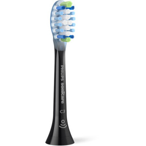 Philips Sonicare Rezerve periuta de dinti electrica Premium Plaque Defence HX9044/88 Negru, 4 buc