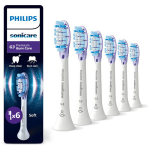 Philips Sonicare Rezerve periuta de dinti electrica Premium Gum Care HX9056/87 Alb, 6 buc