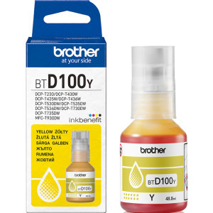 Brother Cartus BTD100 Yellow
