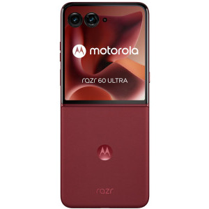 Motorola Razr 60 Ultra, 512GB, 16GB RAM, Dual SIM, 5G, Tri-Camera, Pantone Rio Red