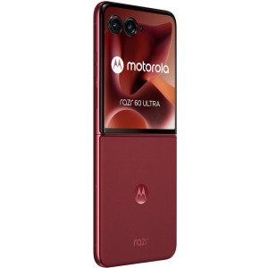 Motorola Razr 60 Ultra, 512GB, 16GB RAM, Dual SIM, 5G, Tri-Camera, Pantone Rio Red